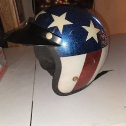 Evel Knievel Easy Rider Vintage Stars And Stripes Helmet