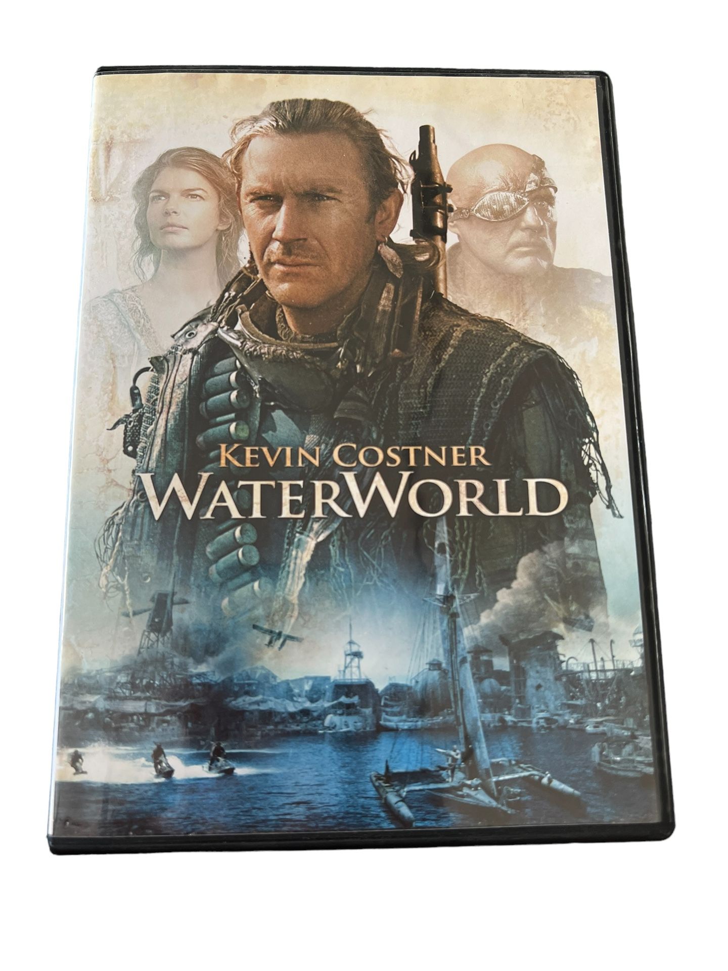Waterworld (DVD, 1995) Kevin Costner Sci-Fi Immerse yourself in an action-packed adventure with Waterworld, a classic sci-fi movie starring Kevin Cos