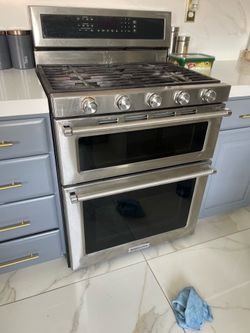 KitchenAid Built-In Double Wall Oven – Upper Works Great – Lower Needs Repair