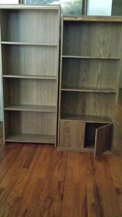 Bookshelves (buy separate or together)