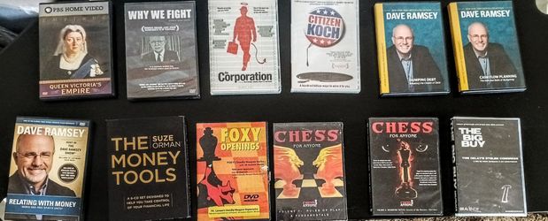 Bluray's and DVD's