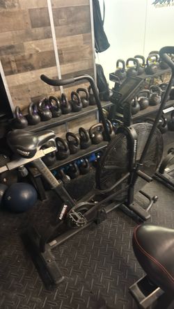 (3) assault bikes used various conditions