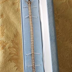 925 Sterling Silver Tennis Bracelet 