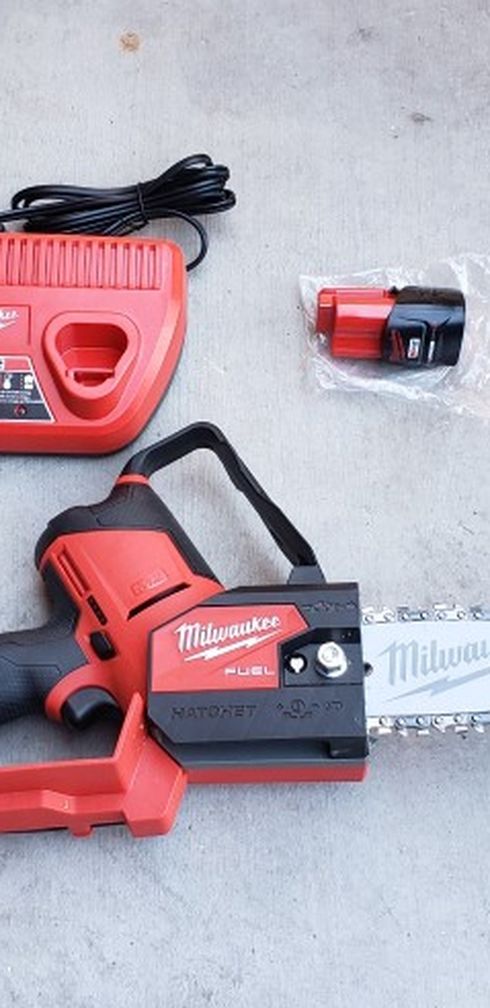 Milwaukee Mini Chainsaw Set 