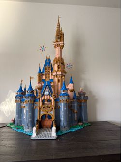 Lego Disney castle complete