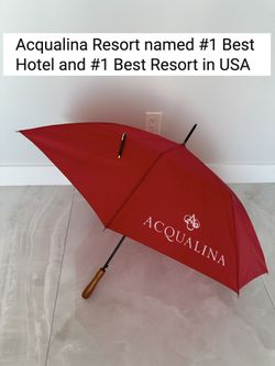 IYKYK Exclusive Acqualina Resort And Residences New Signature Umbrella And Logo Pen