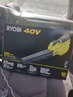 Ryobi 40V Blower kit