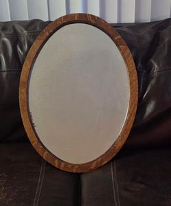Vintage Oak Mirror