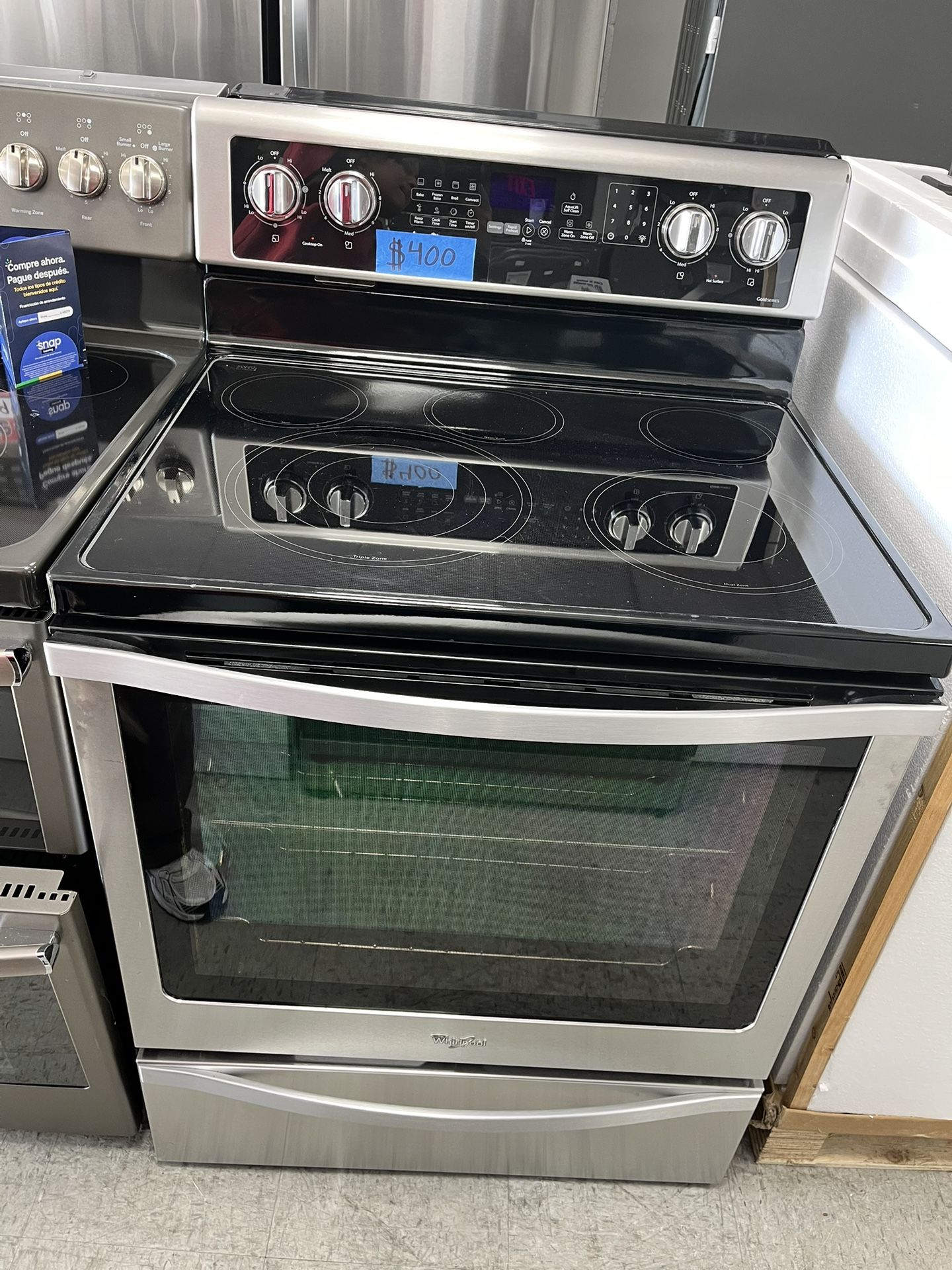 Whirlpool 30inch. 5-Burner In Electric Range