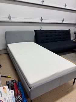 IKEA TWIN Bedframe  and mattress
