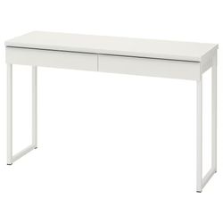 Desk, high gloss white, 47 1/4x15 3/4 "
