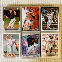 San Francisco Giants 190 Card Baseball Lot!