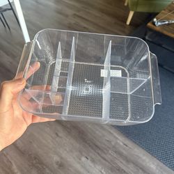 Bathroom cabinet organizer