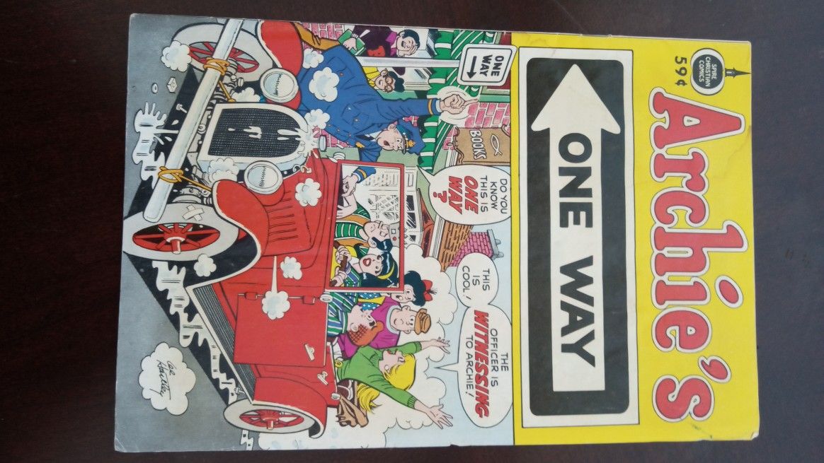 1973 Archie's Comic Book "One Way"
