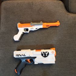 Nerf RIVALS  GUNS LOT OF 2 