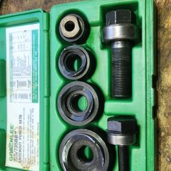 Greenlee Knockout set 