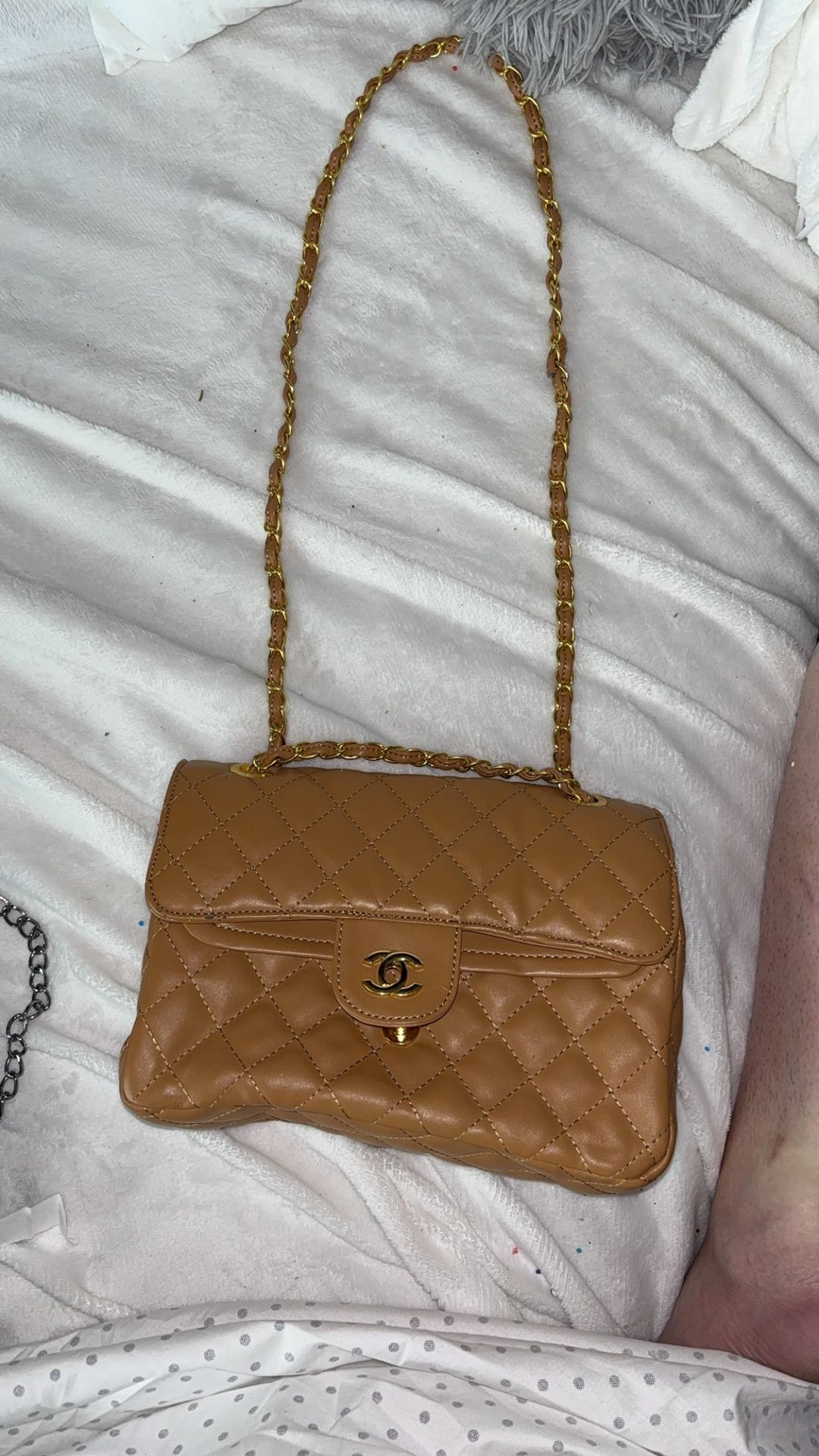 Tan/Beige crossbody Or Shoulder Bag
