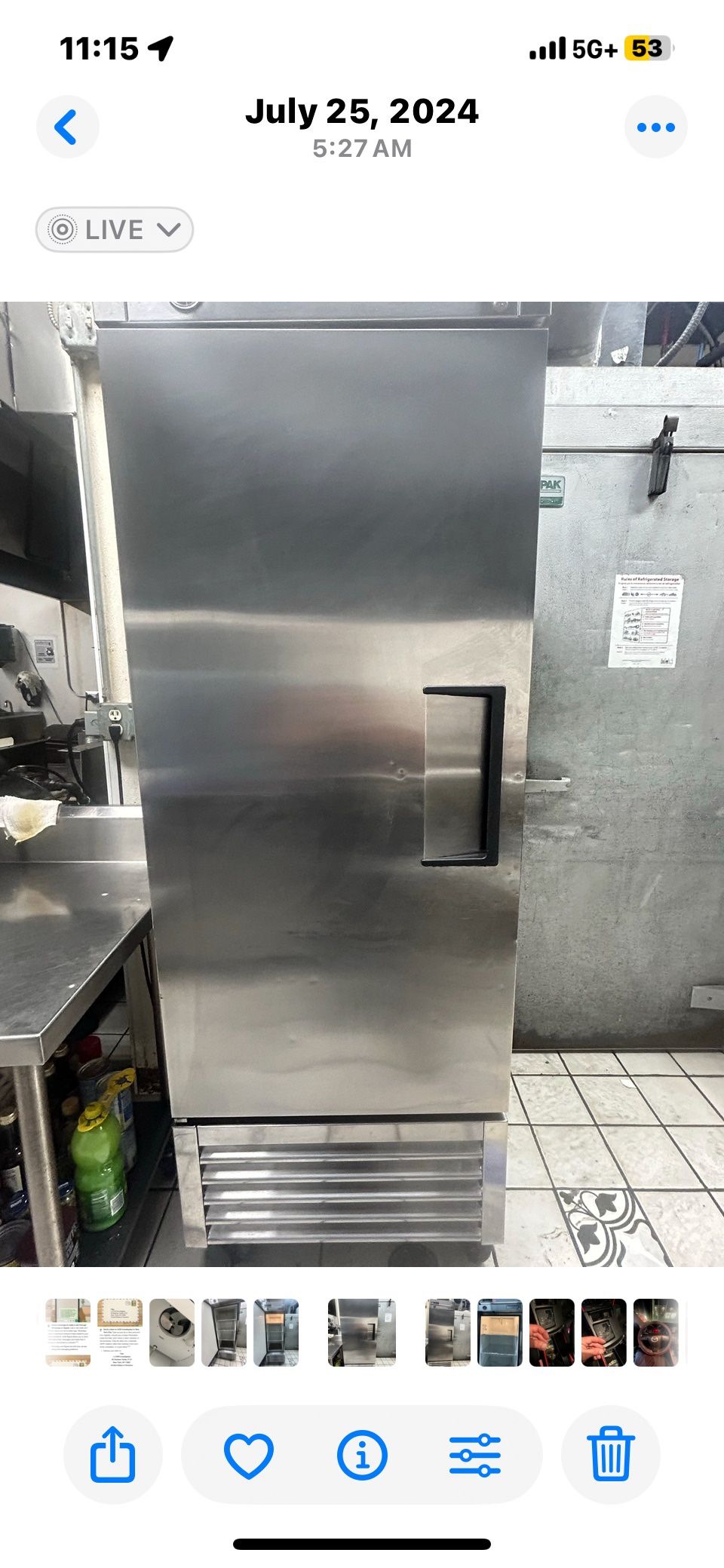 Stainless Steel Refrigerator 