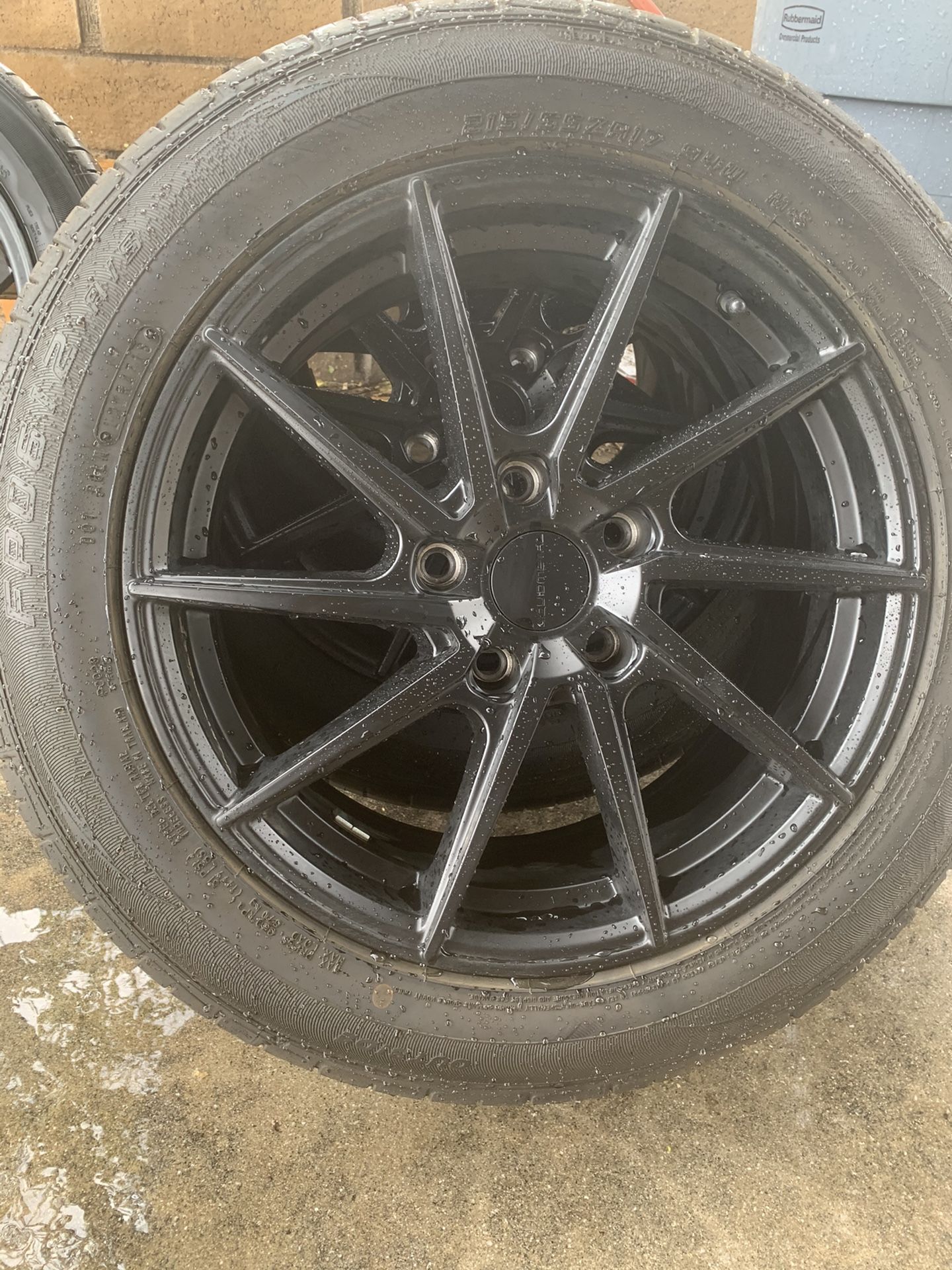 Brand new Liquid metal rims and tires for Sale in Murrieta, CA - OfferUp