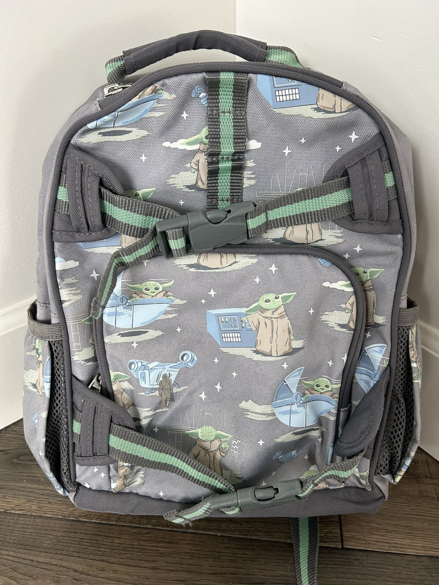 Pottery Barn Kids Mandalorian Grogu kids Backpacks 15” small