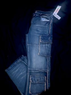 Men’s Stacked Cargo Jeans
