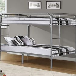 Full/Full Metal Bunk Bed