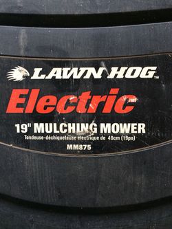 Black & Decker 19-inch Lawnhog Electric Mower MM875 Reviews