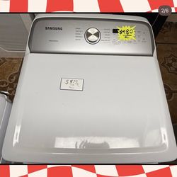 Samsung Gas Dryer (White)