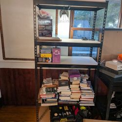 Tall Metal Storage Rack