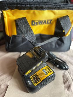 Dewalt Battery , Charger , Bag