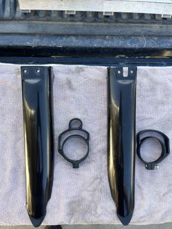 97-04 Kawasaki kX500 Fork Protectors With guides