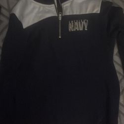 Pink Barley Worn Size Xs Half zip Sweatshirt