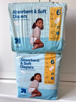 Target Up&Up Diapers Size 6