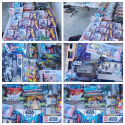 Marvel, Batman ,transformers, Spiderman , Starwars 