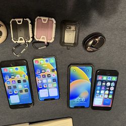 iPhones and AirPods
