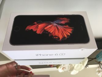 iPhone 6s black empty box