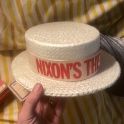 Political Pins And Hat