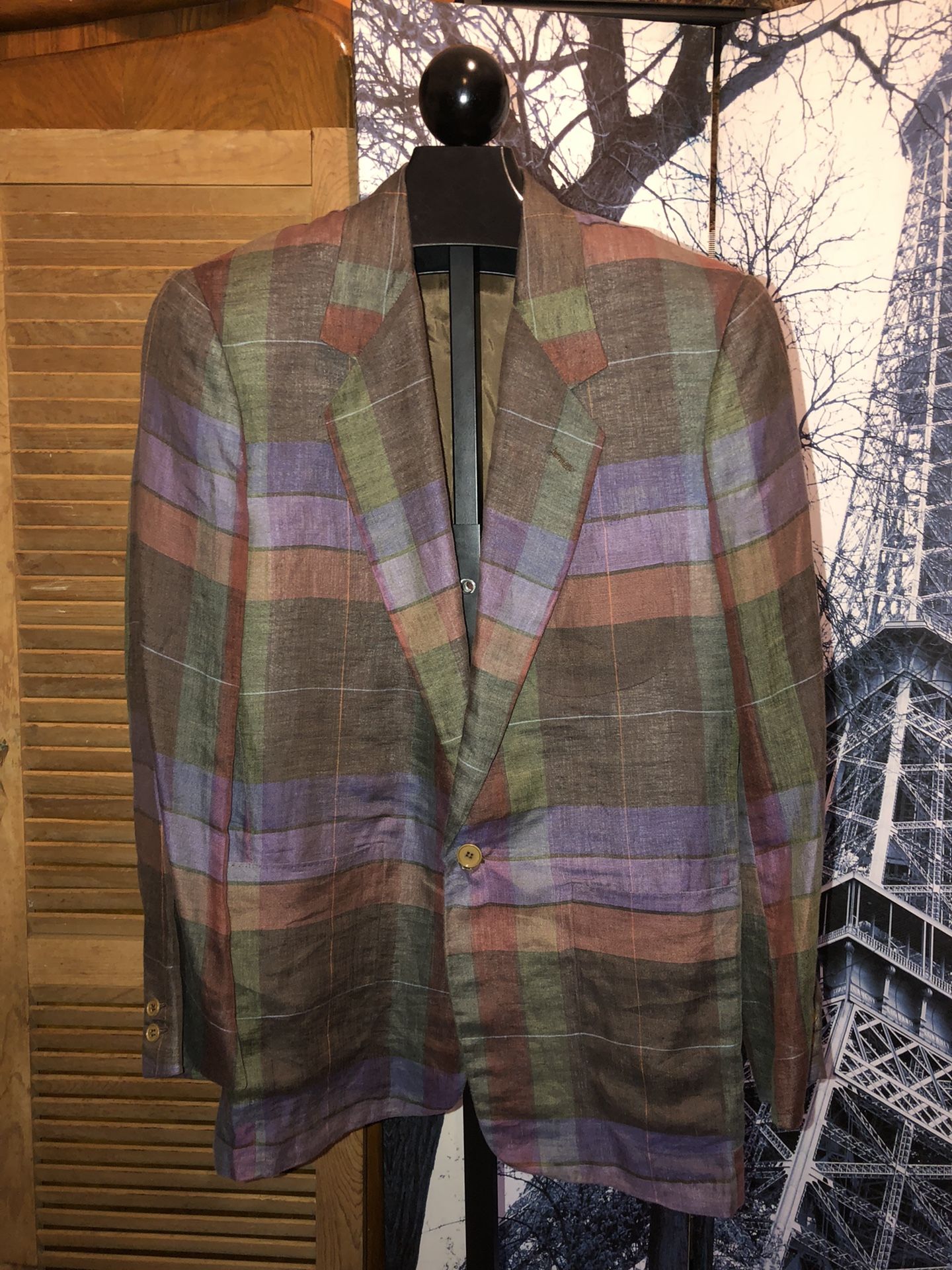 Missoni Uomo Men’s Linen Blazer