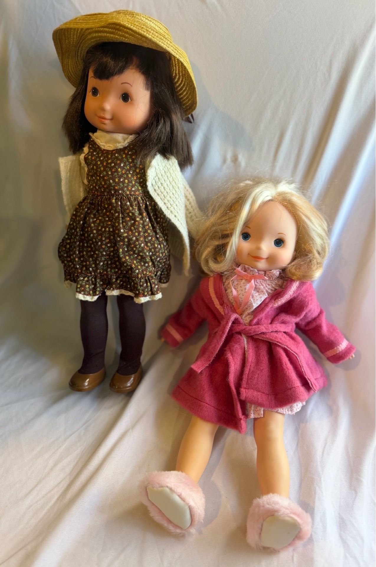Vintage 1980s Fisher Price My Friend Jenny & Mandy Dolls