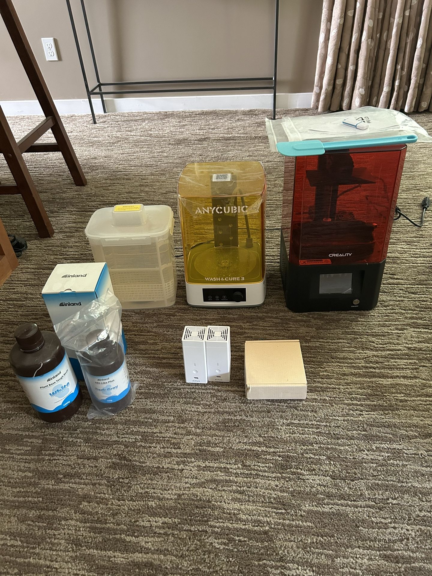 Full Resin 3D Printer Setup