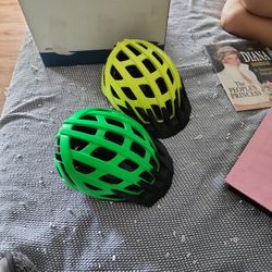 2 Bike Helmets Lazer
