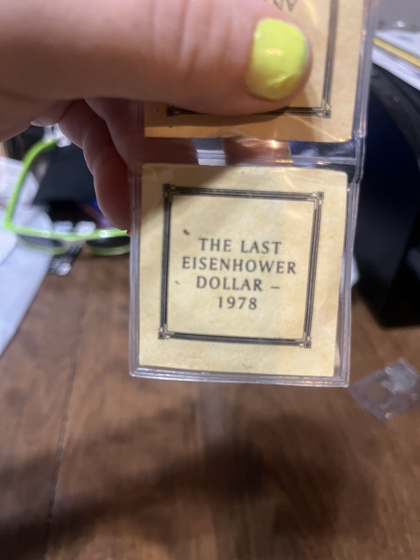 The Last Eisenhower Dollar 1978