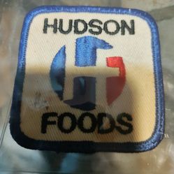 Hudson Foods Embroidered Sew On Patch Tyson Food