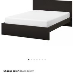 King Size IKEA Malm Bedroom Set Black