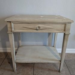 Rustic End Table