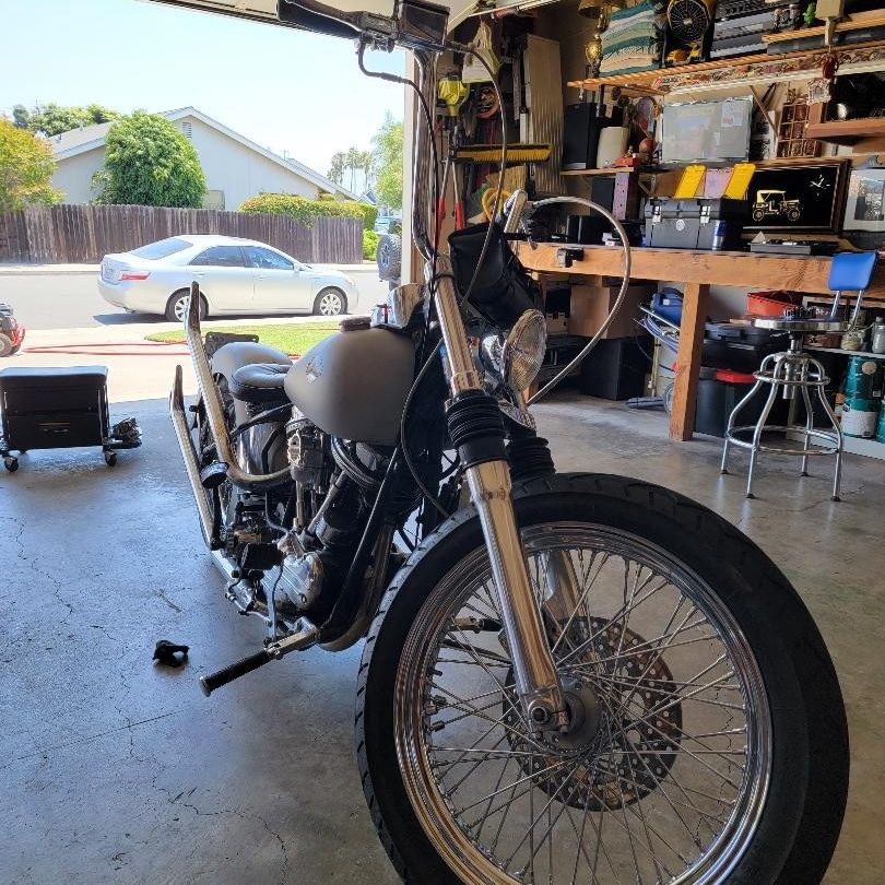 1957 Harley Davidson Panhead Registered As A Special Construction 