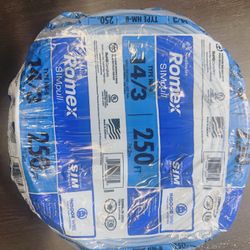 Romex 14/3 250ft 95$