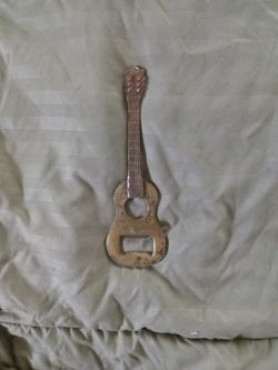 Vintage Guitar Bottle Opener