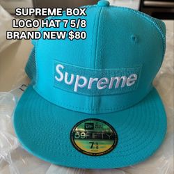 BRAND NEW BOX LOGO SUPREME HAT