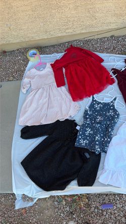 Girls dresses,  jackets and shoes